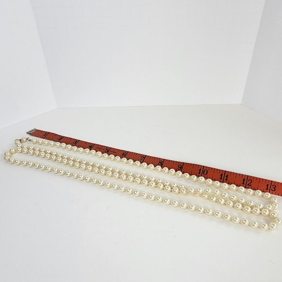 Marvela Brand Extra Long 54" Faux Pearl Necklace - Picture 5 of 5